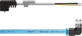 Tubes, fittings, plugs and cables