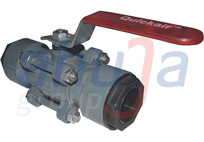 Quick Air Inline ball Valve W1 for compressed air pipeline — Ahuja Group