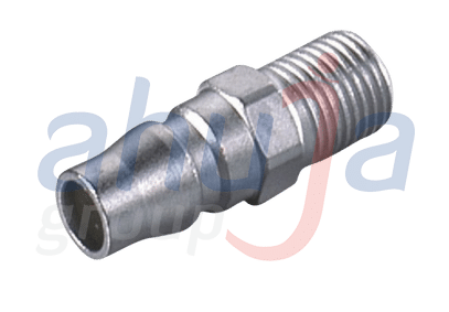 Quick Air Male Plug for compressed air pipeline — Ahuja Group