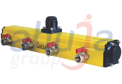 Quick Air Manifold mini Ball Valve H W1 compressed air system — Ahuja Group