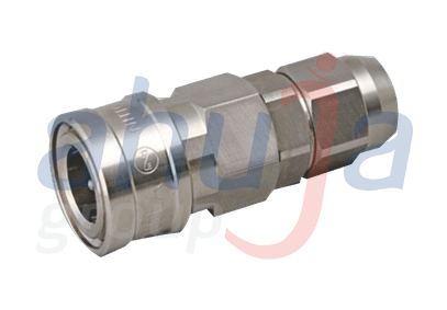 Quick Air nut socket fitting — aluminium compressed air pipeline — Ahuja Group