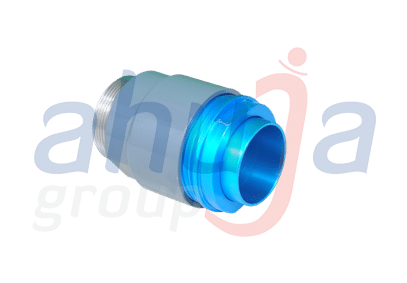 Quick Air Push Fit Male Connector aluminium compressed air fitting — Ahuja Group