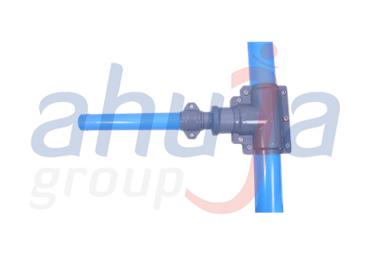 Quick Air assembled reducing tee — aluminium compressed air pipeline — Ahuja Group