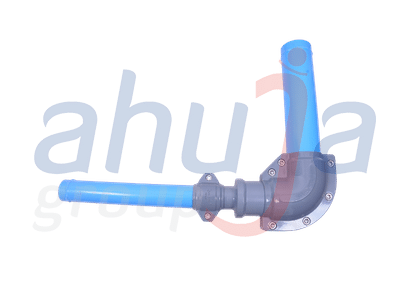 Quick Air assembled reducing elbow — aluminium compressed air pipeline — Ahuja Group