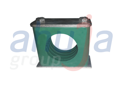 Quick Air pipe clamp — aluminium compressed air pipeline mounting — Ahuja Group