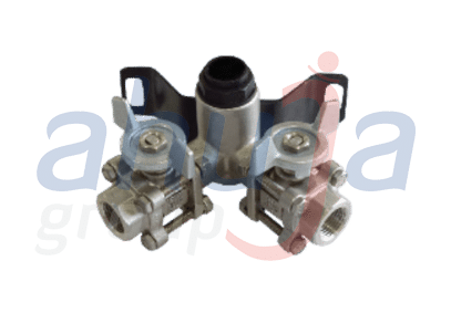 Quick Air stainless steel Wall Mounted Double Ball Valve – Ahuja Group
