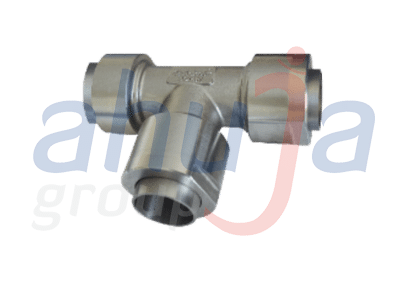 Quick Air stainless steel Push Fit Equal Tee – Ahuja Group