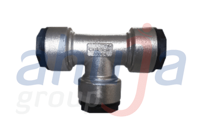 Quick Air stainless steel Push Fit Equal Tee – Ahuja Group