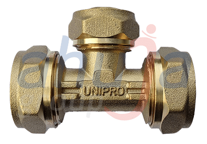 Unipro PneuAir Brasstite Unequal Tee compression fitting – Ahuja Group