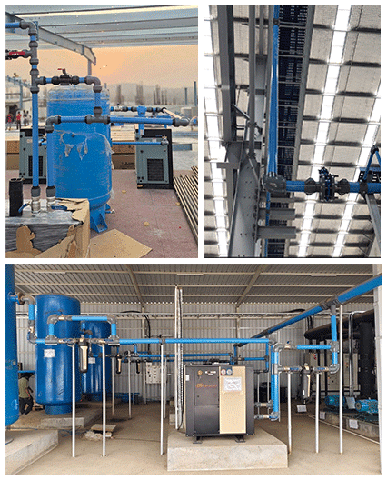 ALuminium modular piping system